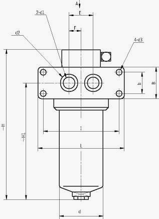 ZU-H、QU-H系列壓力管路過濾器板式連接1